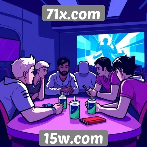 Comunidade e interação entre jogadores no 71x.com